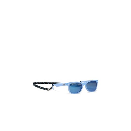 Okulary przeciwsłoneczne dziecięce Ray-Ban 0RJ9052S 714855 Błękitny 47 eobuwie.pl