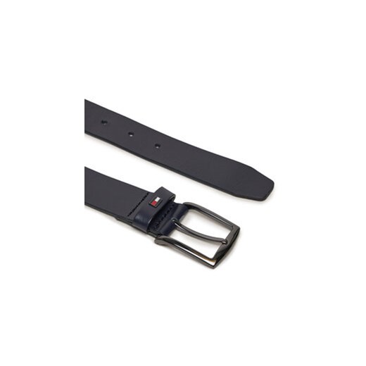 Pasek Męski Tommy Hilfiger Denton AM0AM12546 Granatowy Tommy Hilfiger 90 eobuwie.pl
