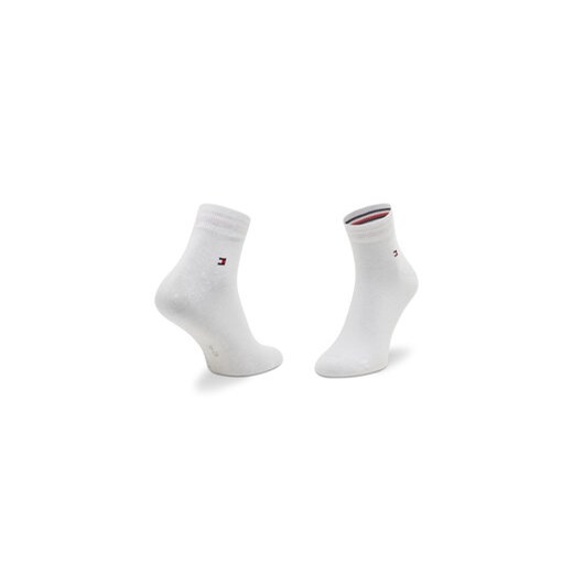 Zestaw 2 par niskich skarpet unisex Tommy Hilfiger 342025001 Biały Tommy Hilfiger 43_46 eobuwie.pl