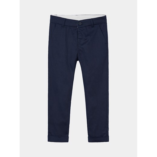 Mayoral Spodnie materiałowe 3542 Granatowy Slim Fit Mayoral 8Y MODIVO