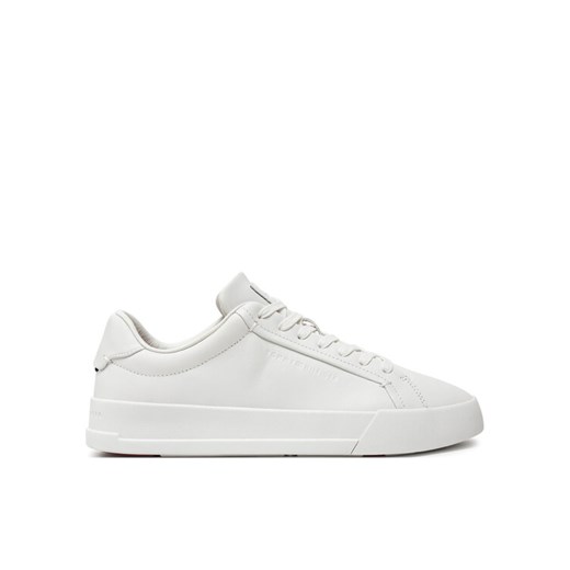 Tommy Hilfiger Sneakersy Th Court Best Leather FM0FM05120 Écru ze sklepu MODIVO w kategorii Buty sportowe męskie - zdjęcie 183985137