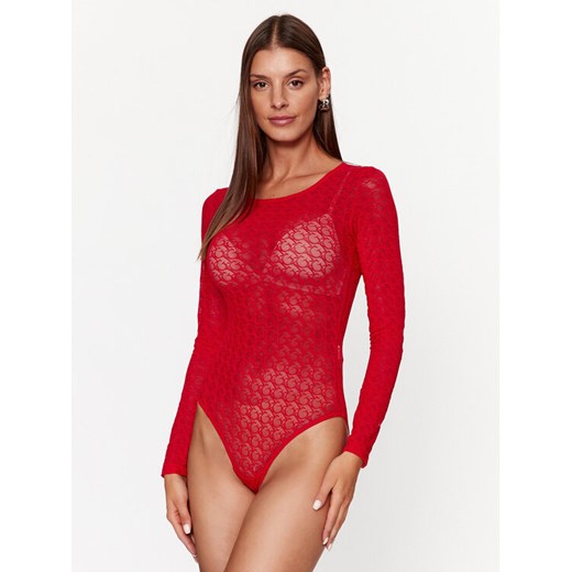 Guess Body O3BM11 KBXA0 Czerwony Slim Fit Guess L MODIVO