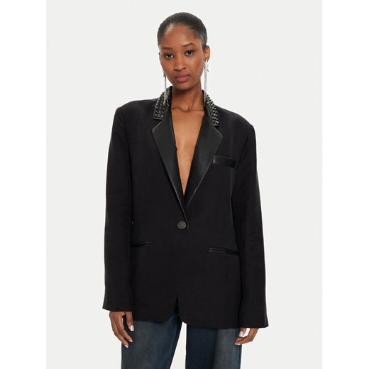 One Teaspoon Marynarka 26479 Czarny Relaxed Fit ze sklepu MODIVO w kategorii Marynarki damskie - zdjęcie 183985156