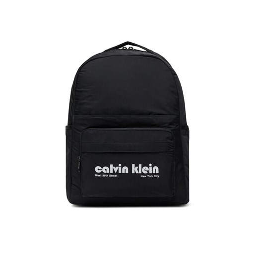 Calvin Klein Jeans Plecak Ckj Graphic Ck Multi Funct Backp LV04G3162G Czarny ze sklepu MODIVO w kategorii Plecaki - zdjęcie 183985238