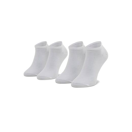 Tommy Hilfiger Zestaw 2 par niskich skarpet męskich 342023001 Biały Tommy Hilfiger 43_46 MODIVO