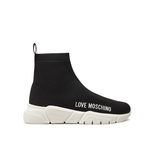 LOVE MOSCHINO Sneakersy JA15343G1LIZ4000 Czarny ze sklepu MODIVO w kategorii Buty sportowe damskie - zdjęcie 183985257