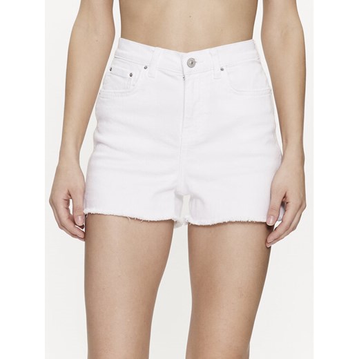LTB Szorty jeansowe Layla 60589 14876 Biały Regular Fit ze sklepu MODIVO w kategorii Szorty - zdjęcie 183985268
