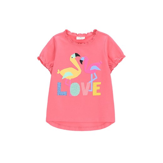 Coccodrillo T-Shirt WC5143203TGK Różowy Regular Fit ze sklepu MODIVO w kategorii Bluzki dziewczęce - zdjęcie 183985326