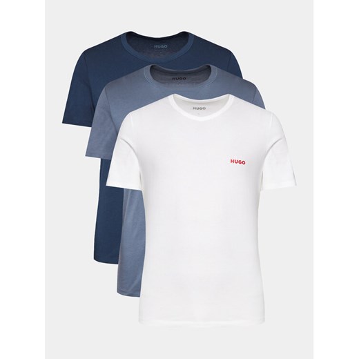 Hugo Komplet 3 t-shirtów 50480088 Kolorowy Regular Fit L MODIVO