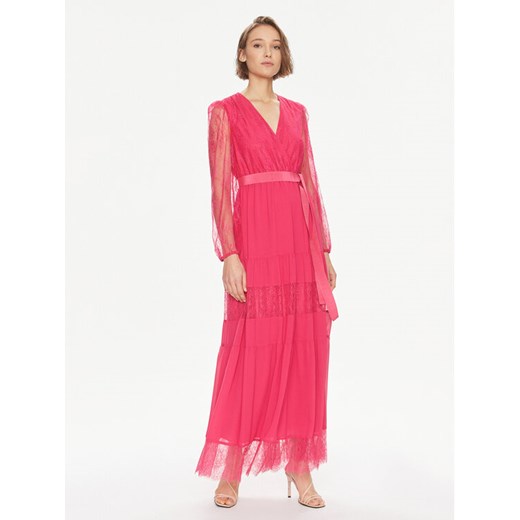 TWINSET Sukienka wieczorowa Abito 241TE2121 Różowy Regular Fit Twinset 40 MODIVO