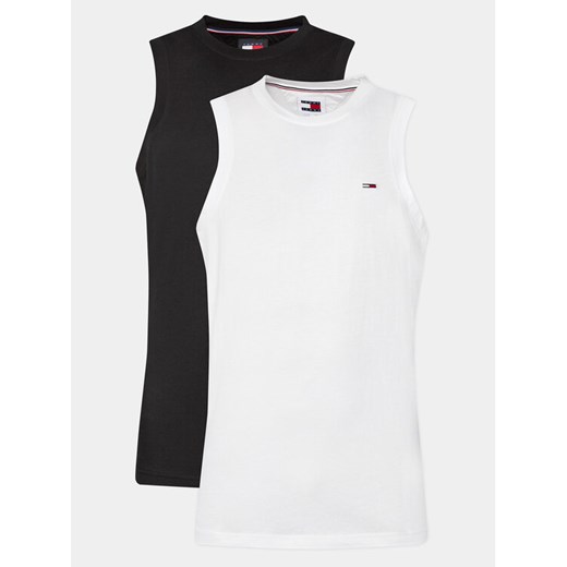 Tommy Jeans Komplet 2 tank topów DM0DM13229 Kolorowy Regular Fit ze sklepu MODIVO w kategorii T-shirty męskie - zdjęcie 183985396