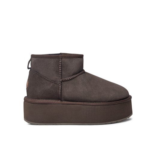 EMU Australia Śniegowce Stinger Micro Flatform W13082 Brązowy ze sklepu MODIVO w kategorii Śniegowce damskie - zdjęcie 183985399