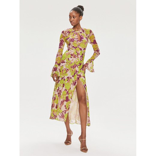 Pinko Sukienka koktajlowa 101834 A154 Zielony Regular Fit ze sklepu MODIVO w kategorii Sukienki - zdjęcie 183985525