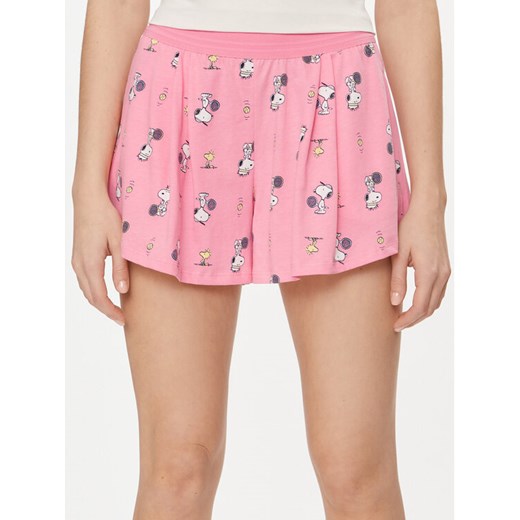United Colors Of Benetton Szorty piżamowe 35I73900H Różowy Relaxed Fit United Colors Of Benetton L MODIVO