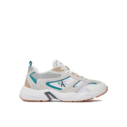 Calvin Klein Jeans Sneakersy Retro Tennis Su-Mesh YM0YM00589 Biały 43 MODIVO