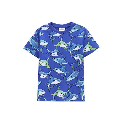 Coccodrillo T-Shirt WC5143203IBK Niebieski Regular Fit ze sklepu MODIVO w kategorii T-shirty chłopięce - zdjęcie 183985645