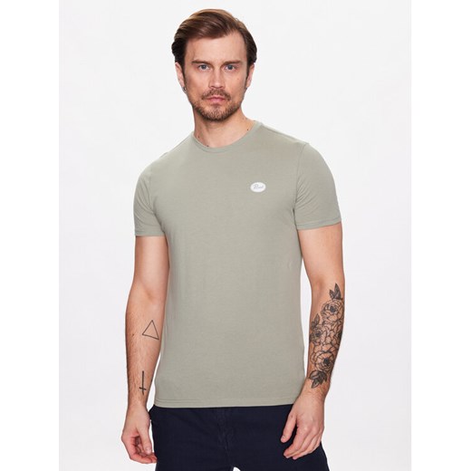 Petrol Industries T-Shirt M-1030-TSR001 Zielony Regular Fit ze sklepu MODIVO w kategorii T-shirty męskie - zdjęcie 183985675
