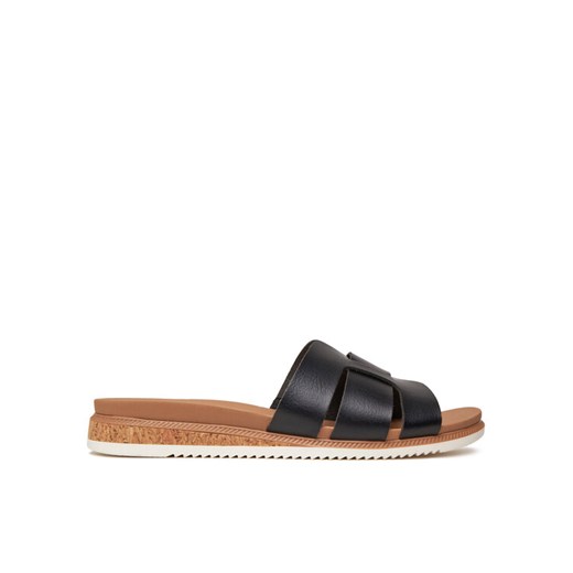 Skechers Klapki BOBS Desert Kiss Low-Peak Look 114707/BLK Czarny ze sklepu MODIVO w kategorii Klapki damskie - zdjęcie 183985688