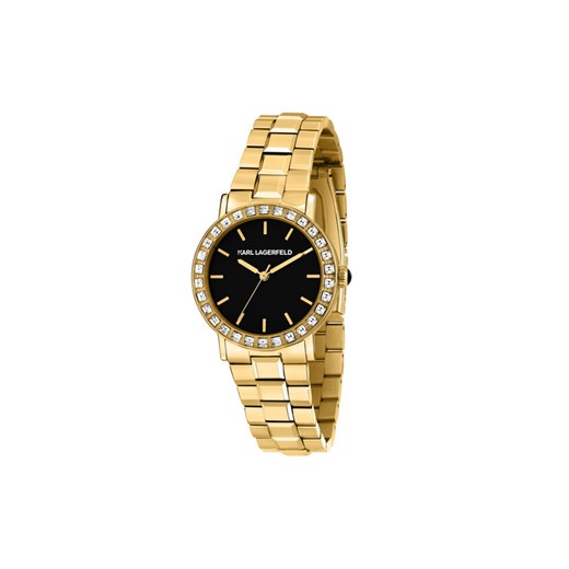 KARL LAGERFELD Zegarek R0553100508 Złoty ze sklepu MODIVO w kategorii Zegarki - zdjęcie 183985837