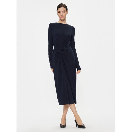MAX&Co. Sukienka koktajlowa Cosmo 76241323 Granatowy Slim Fit ze sklepu MODIVO w kategorii Sukienki - zdjęcie 183985849