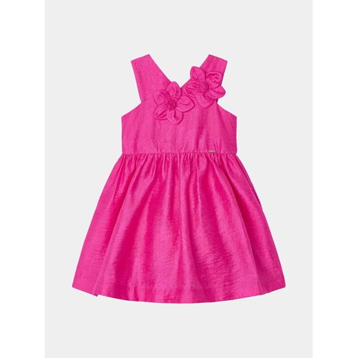 Mayoral Sukienka elegancka 3916 Różowy Regular Fit ze sklepu MODIVO w kategorii Sukienki dziewczęce - zdjęcie 183985886