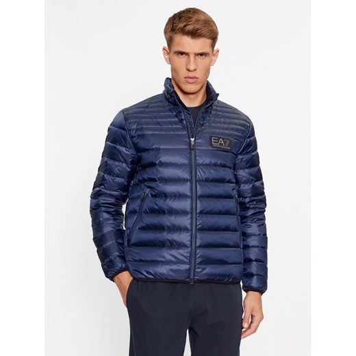 EA7 Emporio Armani Kurtka puchowa 6RPB14 PN5ZZ 1554 Granatowy Regular Fit ze sklepu MODIVO w kategorii Kurtki męskie - zdjęcie 183985907