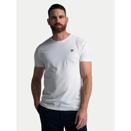 Petrol Industries T-Shirt M-1040-TSR002 Biały Slim Fit ze sklepu MODIVO w kategorii T-shirty męskie - zdjęcie 183985939