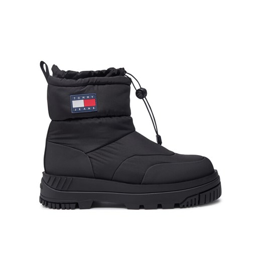 Tommy Jeans Śniegowce EM0EM01449 Czarny ze sklepu MODIVO w kategorii Buty zimowe męskie - zdjęcie 183985946