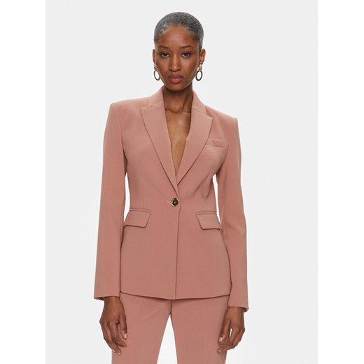 Pinko Marynarka 100180 A14I Brązowy Regular Fit ze sklepu MODIVO w kategorii Marynarki damskie - zdjęcie 183985965