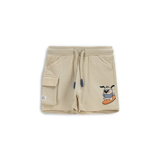 Coccodrillo Szorty sportowe WC5120503HBN Beżowy Regular Fit ze sklepu MODIVO w kategorii Spodenki niemowlęce - zdjęcie 183986055