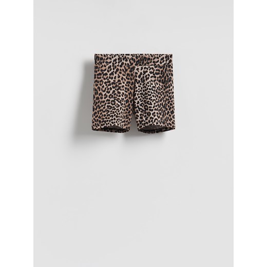 Reserved - Kolarki w panterkę - wielobarwny Reserved S Reserved