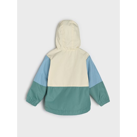 Sinsay - Kurtka z kapturem na polarowej podszewce - wielobarwny Sinsay 80 (9-12 m) Sinsay