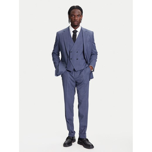 HUGO BOSS Garnitur Henry-Getlin253V1X 50544664 Niebieski Regular Fit ze sklepu MODIVO w kategorii Garnitury męskie - zdjęcie 183992849