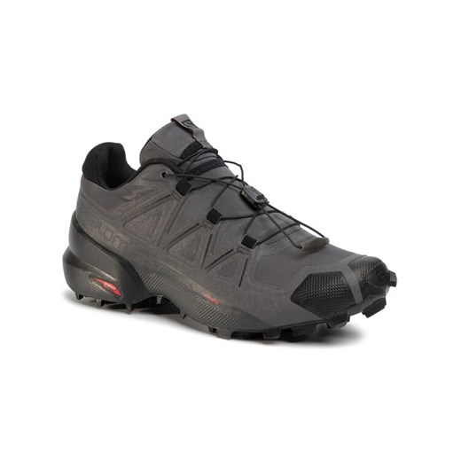 Buty do biegania Salomon Speedcross 5 410429 28 G0 Szary ze sklepu eobuwie.pl w kategorii Buty sportowe męskie - zdjęcie 183995216