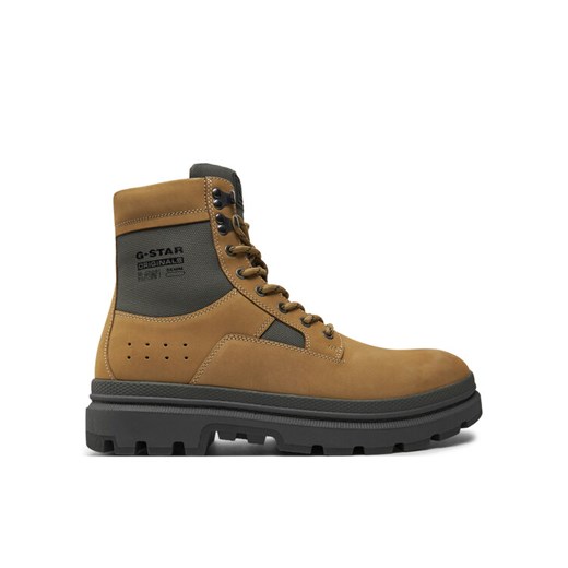 Trzewiki G-Star Raw Arron Lace Mid M D25773 Beżowy ze sklepu eobuwie.pl w kategorii Buty zimowe męskie - zdjęcie 183995218