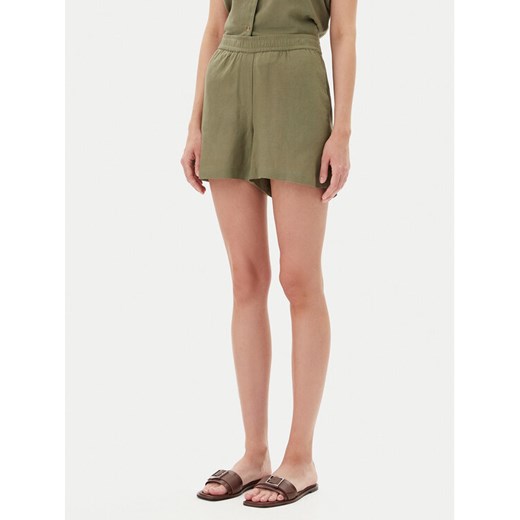 Vero Moda Szorty materiałowe Thea 10333804 Zielony Loose Fit ze sklepu MODIVO w kategorii Szorty - zdjęcie 183995815