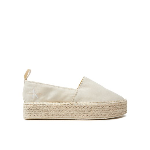 Calvin Klein Jeans Espadryle Platform Espadrille Ml Btw YW0YW01378 Écru 37 MODIVO