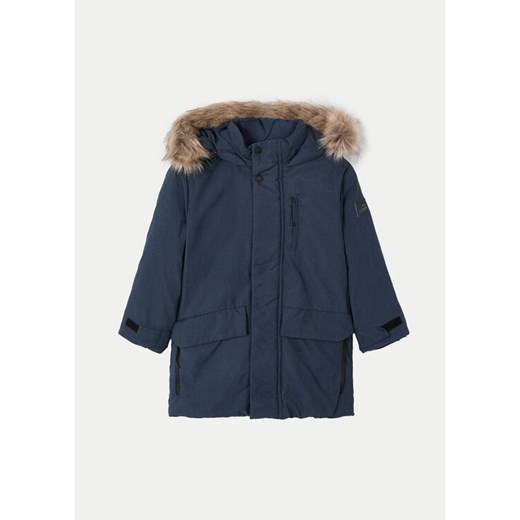 Mayoral Parka 4468 Granatowy Regular Fit ze sklepu MODIVO w kategorii Kurtki chłopięce - zdjęcie 183995867