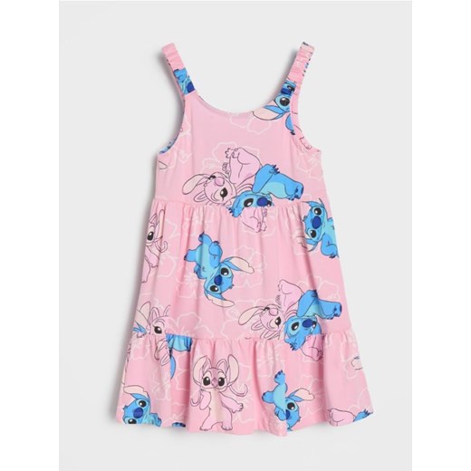 Sinsay - Sukienka na ramiączkach Stitch - różowy ze sklepu Sinsay w kategorii Sukienki dziewczęce - zdjęcie 183998286