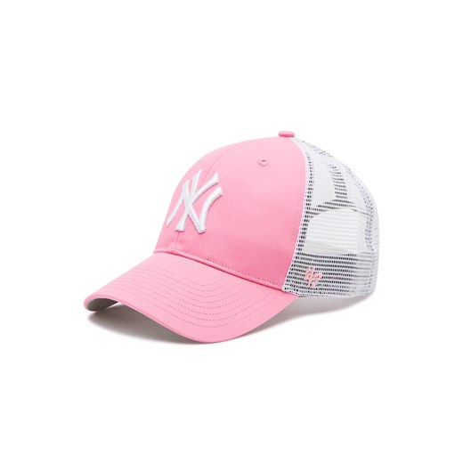 Czapka z daszkiem 47 Brand New York Yankees Branson B-BRANS17CTP-RSA Różowy 47 Brand 00 eobuwie.pl