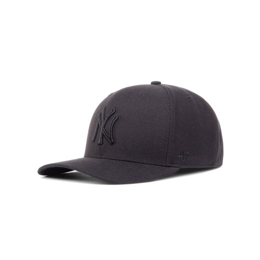 Czapka z daszkiem 47 Brand New York Yankees Cold Zone '47 Mvp Dp CLZOE17WBP-BKA Czarny ze sklepu eobuwie.pl w kategorii Czapki z daszkiem damskie - zdjęcie 183998445