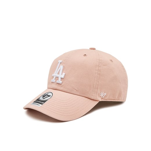 Czapka z daszkiem 47 Brand Mlb Los Angeles Dodgers ’47 Clean Up W/No Loop Label B-NLRGW12GWS-DV Pomarańczowy ze sklepu eobuwie.pl w kategorii Czapki z daszkiem męskie - zdjęcie 183998489