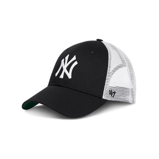 Czapka z daszkiem 47 Brand New York Yankees 47 BRAND-B-BRANS17CTP-BK Czarny ze sklepu eobuwie.pl w kategorii Czapki z daszkiem męskie - zdjęcie 183998519