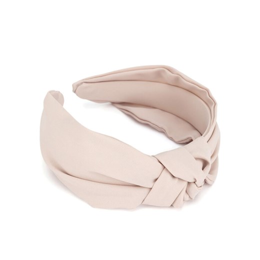 Opaska materiałowa Jenny Fairy 4WE-007-AW24 Beżowy ze sklepu eobuwie.pl w kategorii Opaski do włosów - zdjęcie 183998548