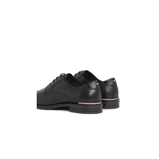 Półbuty Tommy Hilfiger Core Rwb Hilfiger Lth Shoe FM0FM04867 Czarny Tommy Hilfiger 44 eobuwie.pl