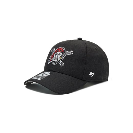 47 Brand Czapka z daszkiem MLB Pittsburgh Pirates B-MVP20WBV-BKO Czarny ze sklepu MODIVO w kategorii Czapki dziecięce - zdjęcie 183999459