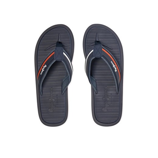 Pepe Jeans Japonki West Basic PMS70156 Granatowy ze sklepu MODIVO w kategorii Klapki męskie - zdjęcie 183999479
