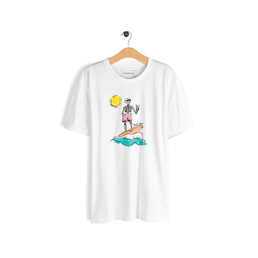 GATE Bawełniana koszulka z nadrukiem S ze sklepu gateshop w kategorii T-shirty męskie - zdjęcie 184000577