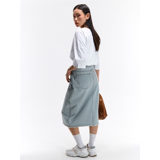 GATE Dżinsowa spódnica midi 32 Gate 38 wyprzedaż gateshop