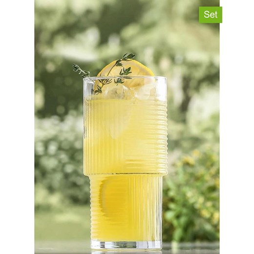 Violeta Home Szklanki (6 szt.) - 400 ml ze sklepu Limango Polska w kategorii Szklanki - zdjęcie 184000805